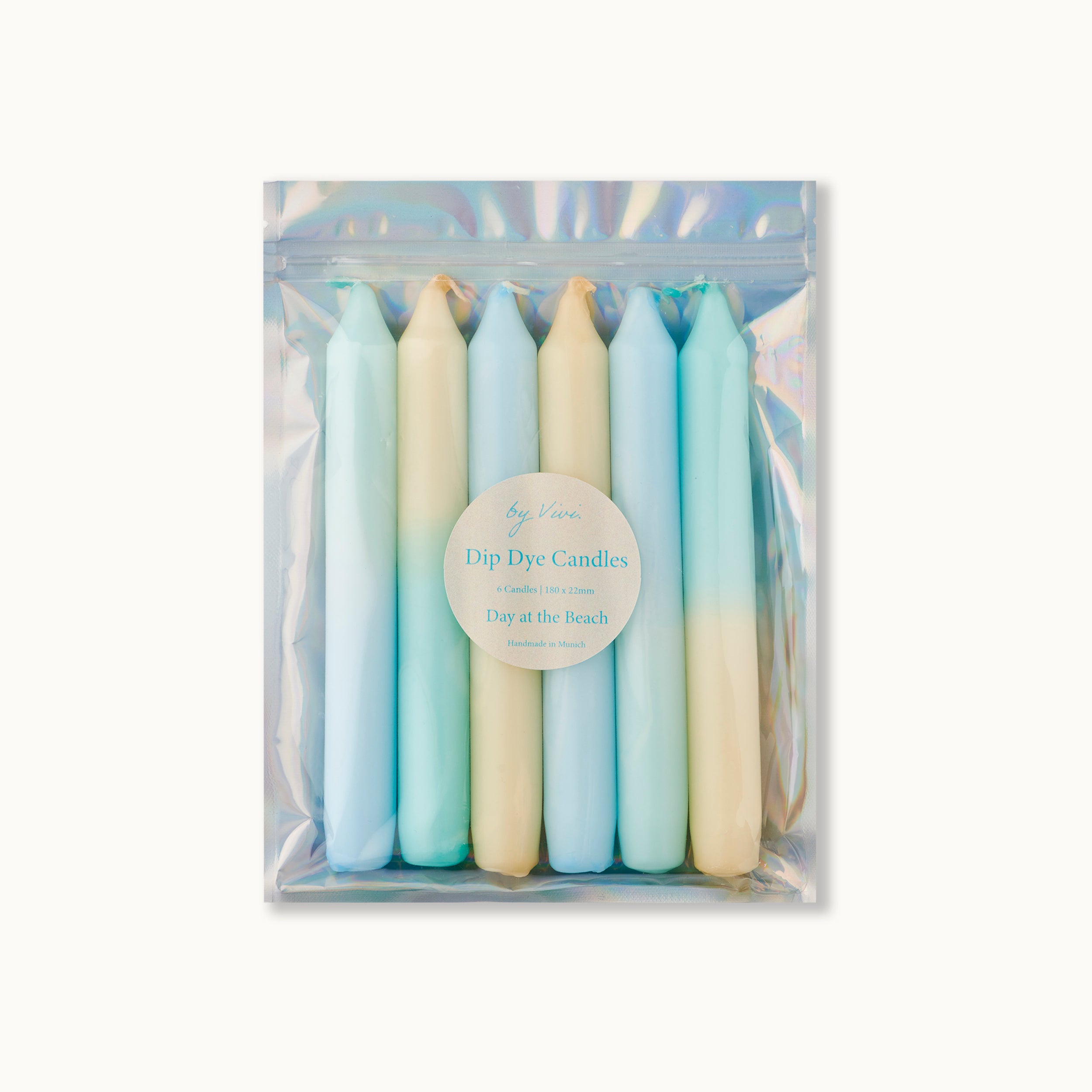 Dip Dye Candle Set: Day at the Beach