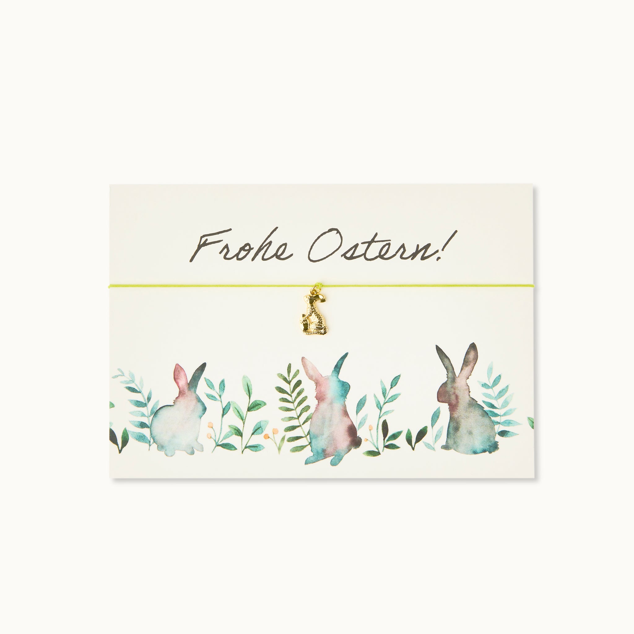 Armband- Karte: Frohe Ostern!