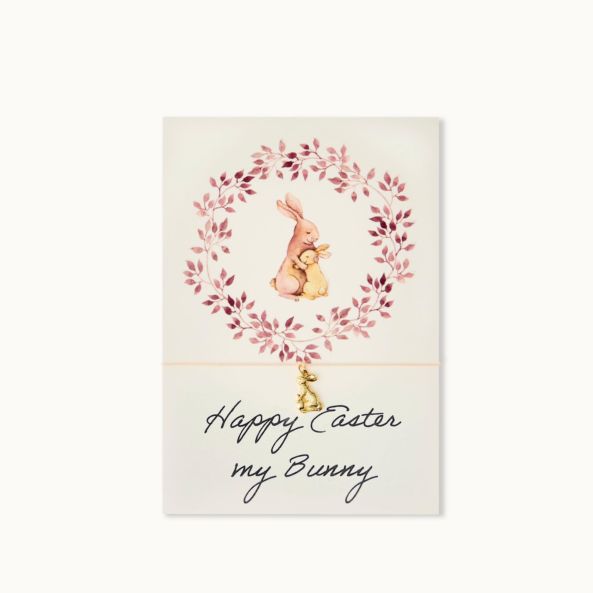Armband- Karte: Happy Easter my Bunny